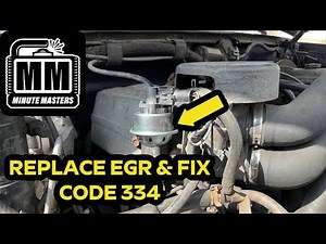 How to Replace the EGR Valve - Fix Code 334 | 1995 Ford F150