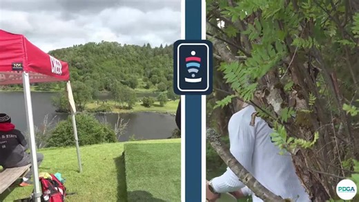 What was your favorite disc golf shot of 2025? This is a top contender for us 🤩 | Disc Golf Pro Tour