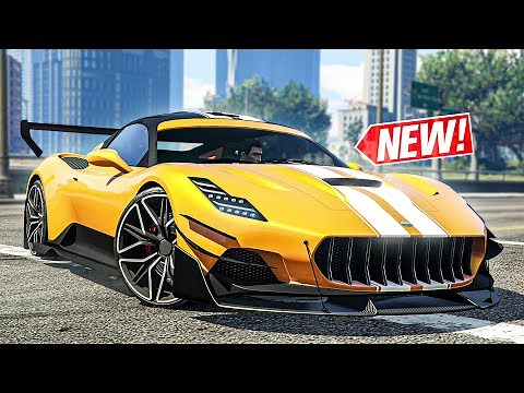 GTA 5 Online - NEW Lampadati Corsita! (Maserati MC20 Customization)