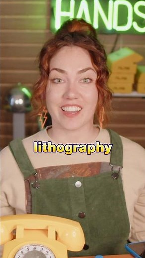 This week’s term: LITHOGRAPHY 🧪