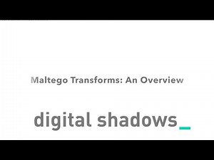 Maltego Transforms Overview