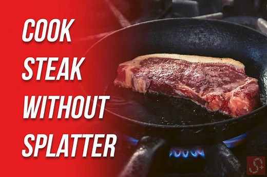 How To Cook Steak Without Splatter [The No Mess Solution] - Simple Lifesaver