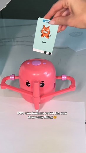 This is genius!! 🤩 A robot that teaches you to draw!! | Melissa Metrano