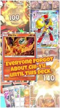Everyone forgot about Chi-Yu… until this deck. #pokemontcgpocket #pokemontcg