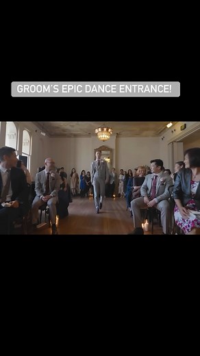 Family and friends at Dan and Bonnie’s wedding witnessed not only a beautiful ceremony but an epic dance entrance by the groom and his groomsmen! via @bonsu #foreverandalwaysweddings #wedding #groom #groomsmen #epic #dance #entrance | Forever and Always Weddings