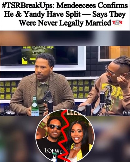 The Shade Room on Instagram: "#PressPlay: #TSRBreakUps — #Mendeecees has officially confirmed that he and #Yandy have called it quits. He said they have been a part for a year, and despite them having two ceremonies, they have never been married legally. Nonetheless, Mendeecees says he learned a lot from their relationship. (📸: @streetzmorningtakeover @gettyimages) ✍🏾: #TSRStaffLG"