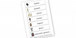 Church-Themed Labels
