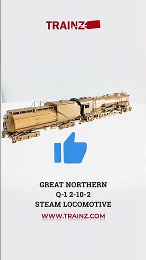 Oriental Limited 0131 HO Brass Great Northern Ry Q-1 2-10-2 Steam Loco & Tender