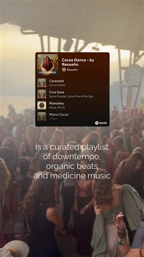 Some of us are walking a path of healing, practicing yoga, meditation, participating in sacred ceremonies, and this cause a change in our frequency. Popular dance music talking about partying or drugs or money just doesn't resonate with us anymore. But we are human, and humans love to dance, we NEED to dance, to liberate our bodies and energy. At Resueño, we curate music that is connected on a deeper spiritual level, intentional music that is made for healing and conscious dance experiences, lik