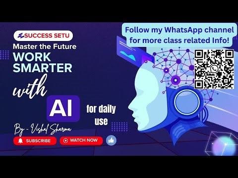 AI for Daily Use 02 | Learn Artificial Intelligence for Everyday Life | Vishal Sharma | Success Setu