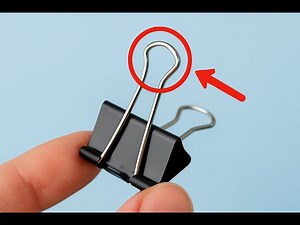 You’ll Never Look at a Binder Clip the Same Way Again – 4 Brilliant Tricks