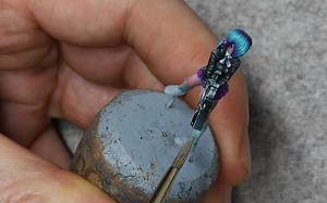 涂装微型织物纹理(不使用喷枪)