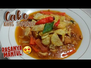 SUMENEP'S TYPICAL CAKE RECIPE TASTES SIMILAR EVEN WITHOUT SALTED BEEF TONGUE!!!