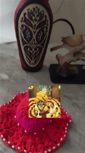 A handmade woolen cap for Gopu, made with love || harekrishna || youtube short 🙏❤️