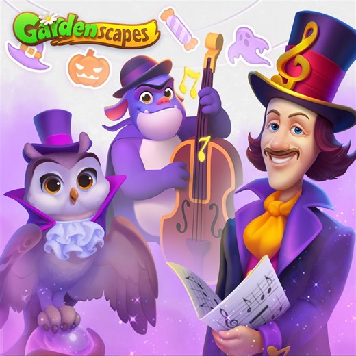 185K views · 4.1K reactions | It’s going to be a SPOOK-tacular show: https://plrx.me/yXhgNCRpZn  Beat levels, earn tons of rewards, and help Austin and Katherine unravel the eerie enigma! It's all treats, no tricks  | Gardenscapes | Facebook