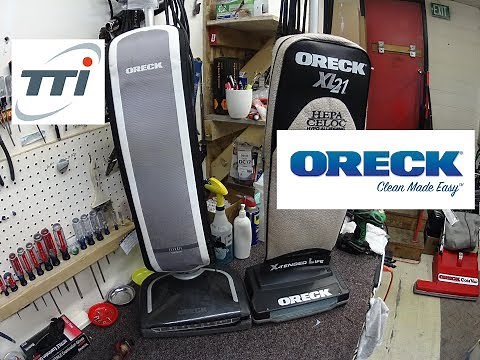 Oreck Elevate Conquer UK30300 vs. Oreck XL21 vs. Riccar Repair & Review