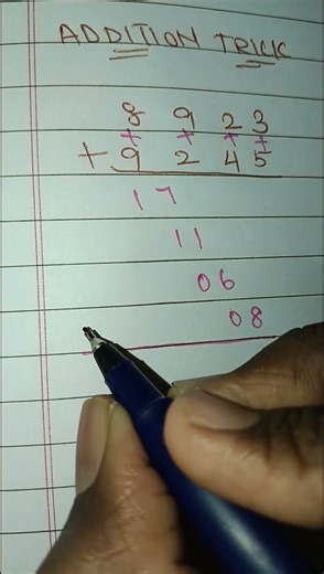 easy addition trick