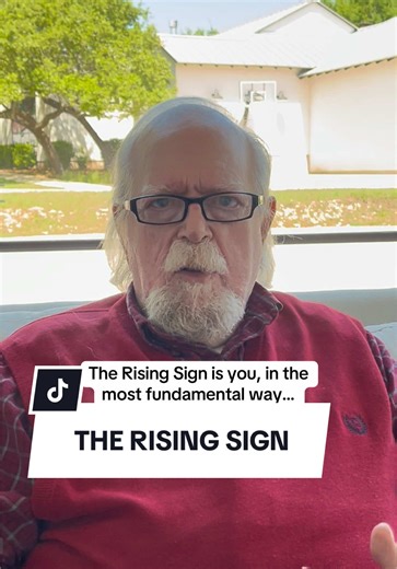 The Rising Sign is you, in the most obvious way. #astrology #astrologysigns #roberthand
