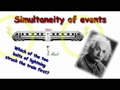 Simultaneity in Einstein's special relativity