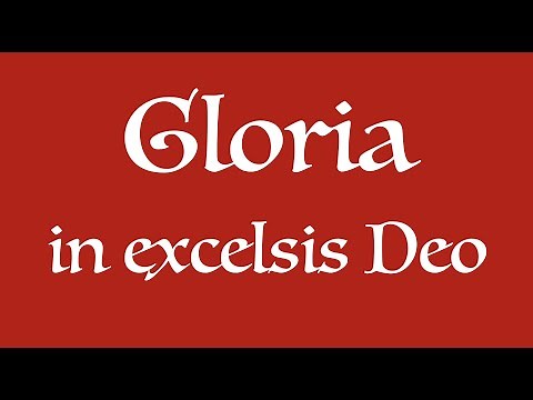 Engel auf den Feldern singen (Gloria in excelsis Deo) - zum Mitsingen (GL 250 / EG 54)