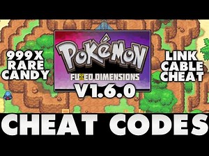 Pokemon Fused Dimensions Evolution Item Cheat Codes 2021! (Part 02)