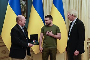 Ukraine President Volodymyr Zelenskyy awarded 2022 Liberty Medal
