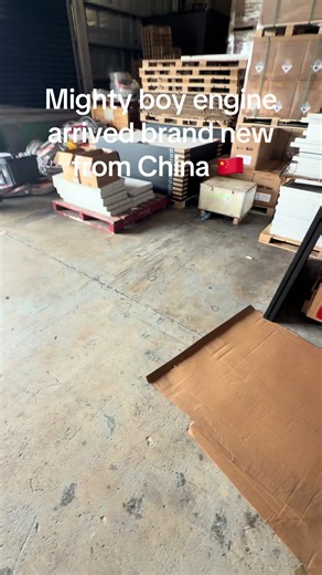 Mighty Boy engine arrived brand new from China