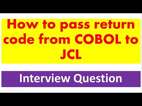 How to pass return code from COBOL to JCL | Return Code Set Method in COBOL Program | Mainframe Guru