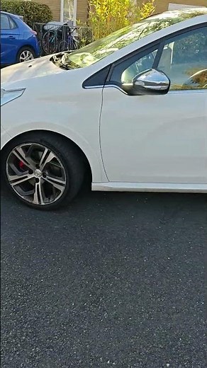 Peugeot 208 GTi 2014 with 200 bhp from 1.6 litre turbo engine #peugeot #gti