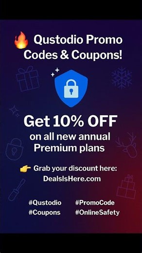 🔥 Qustodio Promo Codes & Coupons! #Shorts #Qustodio #PromoCodes