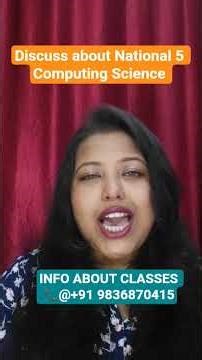 Discuss National 5 Computing Science: Key Concepts, Coding and Exam Tips #SQA #Computing #Scotland