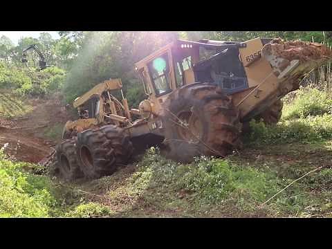 Tigercat 635D pulling!