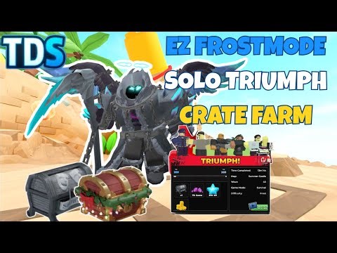 Solo Triumph Frost Mode Easy Strat for Fast Crate Farm