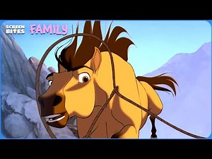 Spirit Gets Captured | Spirit: Stallion of the Cimarron (2002) | Screen Bites Family
