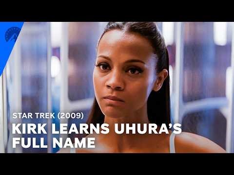 Star Trek (2009) | Kirk Tries to Learn Uhura's Full Name | Paramount+
