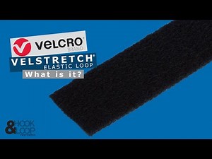 VELSTRETCH® 55% Elastic LOOP Tape from VELCRO® Brand