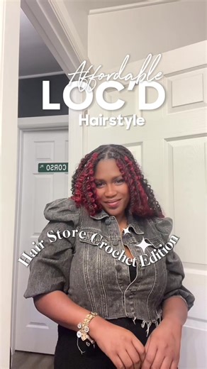 Here’s six ways to style your crochet loc style featuring @Freetress #locstyles #locgirlies #crochetstyle #hairstore