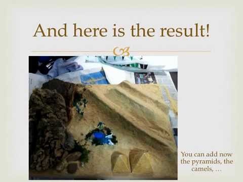 How To Make a 3D Desert Ecosystem Model For School