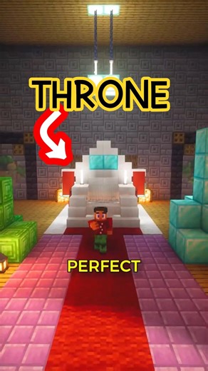 Minecraft Mai THRONE | #minecrafthindi #minecraftbuilding