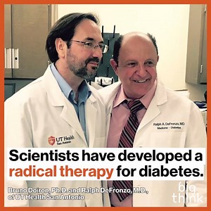 35K views · 64 reactions | A radical new therapy could lead to a cure for diabetes. | Big Think Science | Facebook