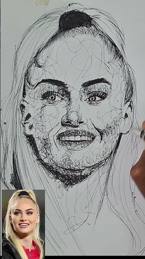 How To Sketch Alisha Lehman