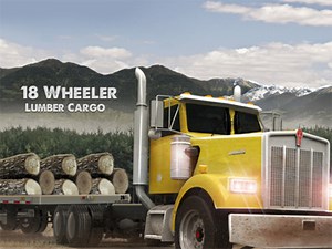 Play 18 Wheeler Lumber Cargo | Free Online  Games. KidzSearch.com
