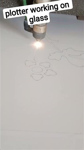 Laser Plotter Cutting Sticker with Perfect Precision 🔥✨ #Shorts