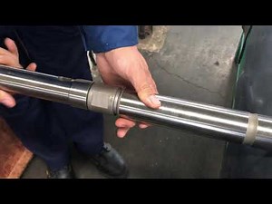 sucker rod pump assembling 06