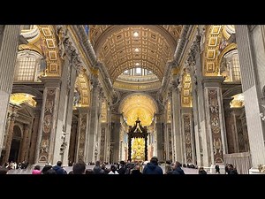 Vatican 🇻🇦 - St. Peter's Basilica, Sistine Chapel - 4K Walking Tour in 2025