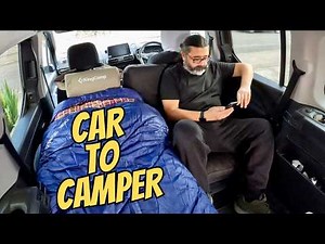 HOW to CONVERT CAR into CAMPER - My No Build Combo Life XL Camper