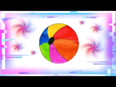 How to Draw a Ball Step by Step 🎨 | Easy Drawing Tutorial for Beginners