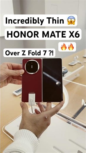 HONOR Mate X6The Foldable Beast Has Arrived!😱🔥#honor #shorts #explore #technology #foldable #tech