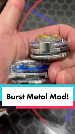 This is how to mod you beys to be all metal! #fypシ #beyblade #childhood #mod