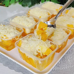 Cheesy Creamy Mango Dessert ❗ #dessert #easyrecipes #dessertrecipe #mango #fypシ゚viralシ | Mommy Cheesy